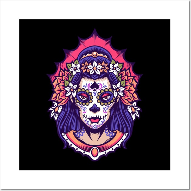 Mexican Woman Wall Art by TambuStore